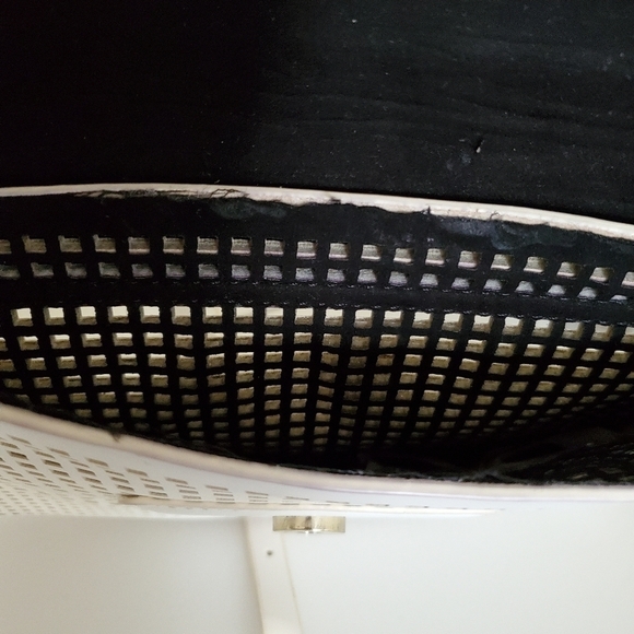 2/$35 Sale Zara Basic Perforated Clutch Purse with Shoulder & Wristlet strap - Picture 10 of 10